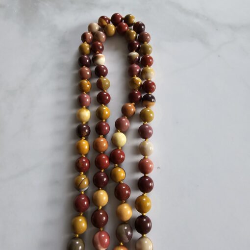 Mookait-Mala mit Mookait-Anhänger und Armband – Bild 13