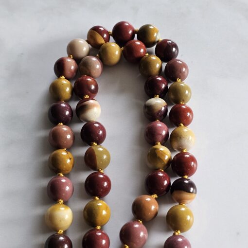 Mookait-Mala mit Mookait-Anhänger und Armband – Bild 14