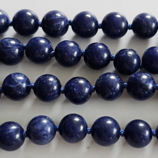 Sodalith-Mala (1) mit Sodalith-Anhänger und Armband – Bild 16