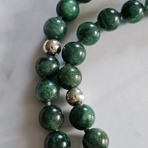 Fuchsit-Mala mit Fuchsit-Anhänger und Armband – Bild 19