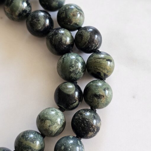 Eldarit („Kabambastein“) -Mala mit Eldarit-Anhänger und Armband – Bild 20