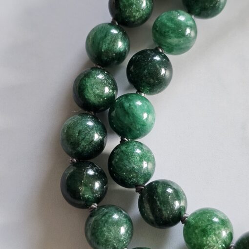 Fuchsit-Mala mit Fuchsit-Anhänger und Armband – Bild 20