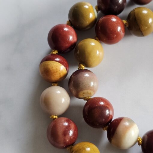 Mookait-Mala mit Mookait-Anhänger und Armband – Bild 20