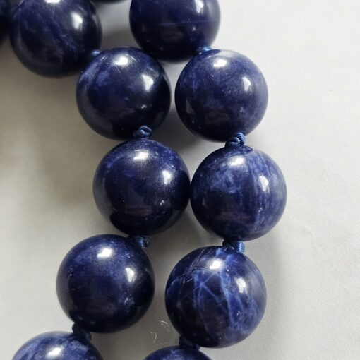 Sodalith-Mala (1) mit Sodalith-Anhänger und Armband – Bild 23