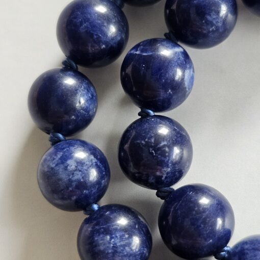 Sodalith-Mala (1) mit Sodalith-Anhänger und Armband – Bild 24