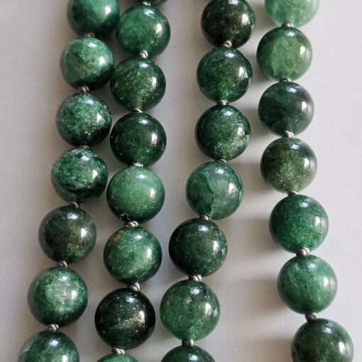 Fuchsit-Mala mit Fuchsit-Anhänger und Armband – Bild 2