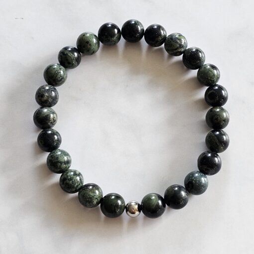 Eldarit („Kabambastein“) -Mala mit Eldarit-Anhänger und Armband – Bild 4
