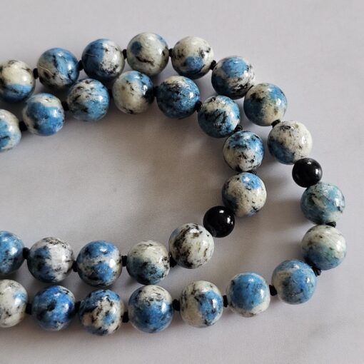 K2-Turmalin (schwarz) -Mala mit K2-Anhänger (Oval) und Armband – Bild 17