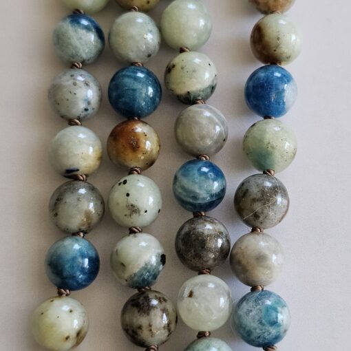 Afghanit-Mala mit Afghanit-Anhänger – Bild 2