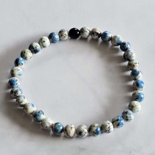 K2-Turmalin (schwarz) -Mala mit K2-Anhänger (Oval) und Armband – Bild 4