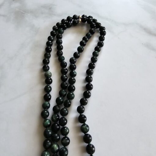 Fuchsit-Mala (2) mit Baumwollquaste – Bild 10