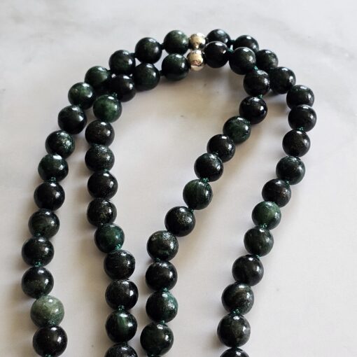 Fuchsit-Mala (2) mit Baumwollquaste – Bild 11