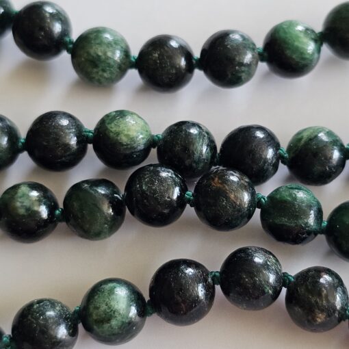 Fuchsit-Mala (2) mit Baumwollquaste – Bild 12