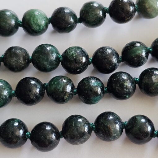 Fuchsit-Mala (2) mit Baumwollquaste – Bild 13