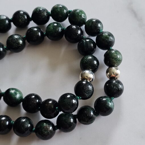 Fuchsit-Mala (2) mit Baumwollquaste – Bild 15
