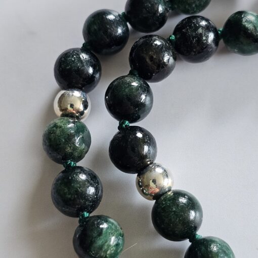 Fuchsit-Mala (2) mit Baumwollquaste – Bild 16