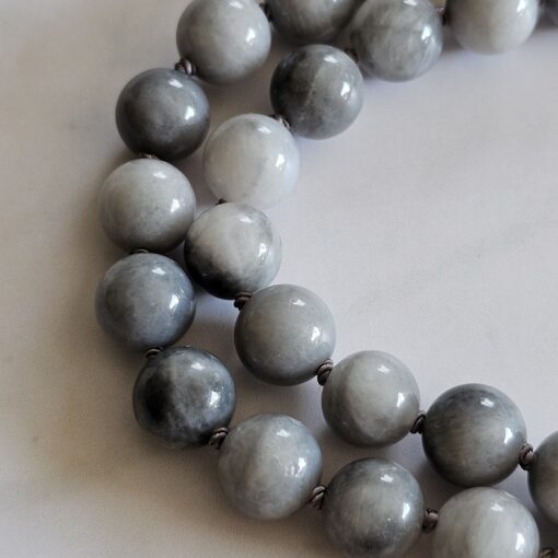 Charoit-"Adlerauge"-Mala mit Charoit-Anhänger und Armband – Bild 19