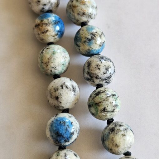 K2-Obsidian-Mala mit Obsidian-Anhänger – Bild 19
