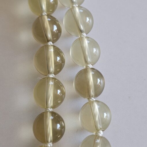 Bergkristall-Rauchquarz-Zitronenquarz-Mala mit Bergkristall-Anhänger und Armband – Bild 20