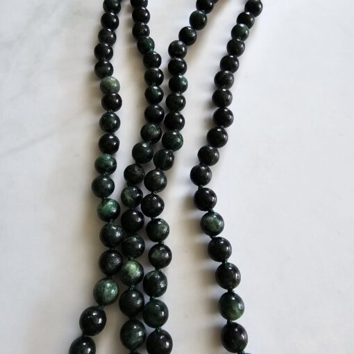 Fuchsit-Mala (2) mit Baumwollquaste – Bild 9