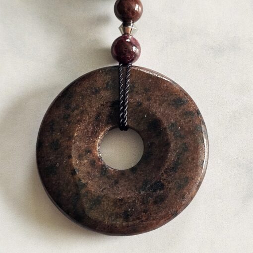 Granat-Mala (4) mit Granat-Donut – Bild 8