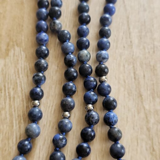Dumortierit-Mala mit Dumortierit-Katze – Bild 9