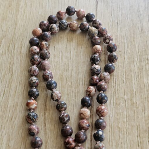 Meta-Rhyolith („Leopardenstein“) -Mala (2) mit Seidenquaste – Bild 9
