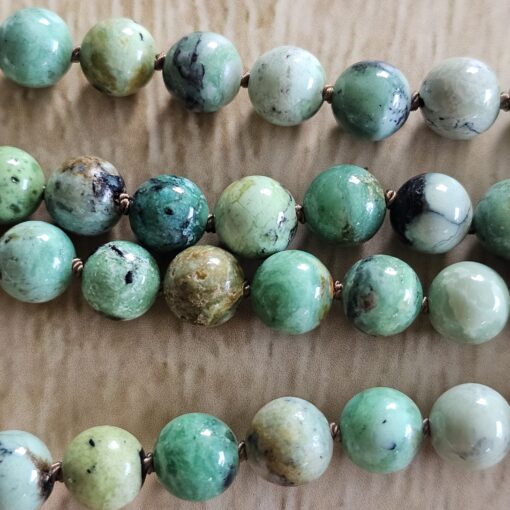 Variscit-Mala (2) mit Variscit-Anhänger (Oval) – Bild 9