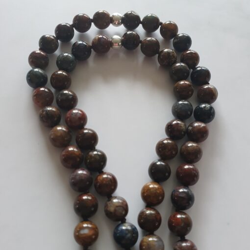 Pietersit-Mala (4) mit Pietersit-Navette und Armband – Bild 12