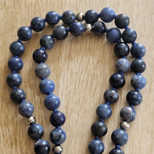 Dumortierit-Mala mit Dumortierit-Katze – Bild 11