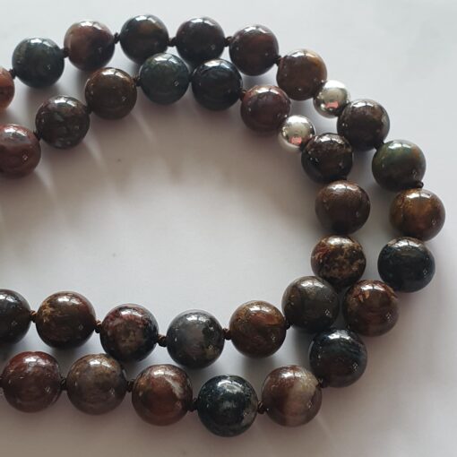 Pietersit-Mala (4) mit Pietersit-Navette und Armband – Bild 13