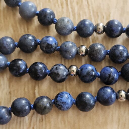Dumortierit-Mala mit Dumortierit-Katze – Bild 12