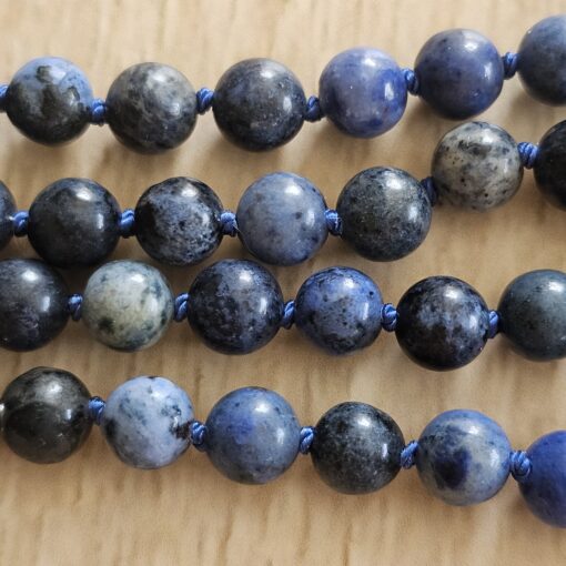 Dumortierit-Mala mit Dumortierit-Katze – Bild 13