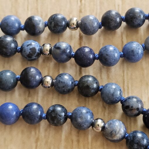 Dumortierit-Mala mit Dumortierit-Katze – Bild 14