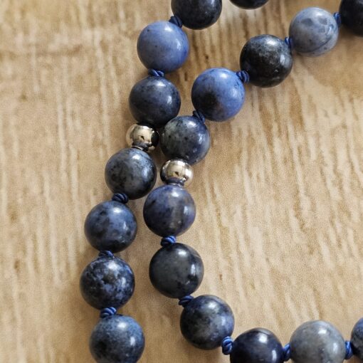 Dumortierit-Mala mit Dumortierit-Katze – Bild 15