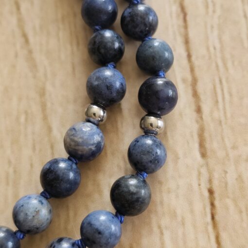 Dumortierit-Mala mit Dumortierit-Katze – Bild 17