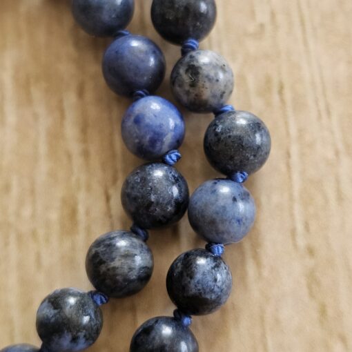 Dumortierit-Mala mit Dumortierit-Katze – Bild 18