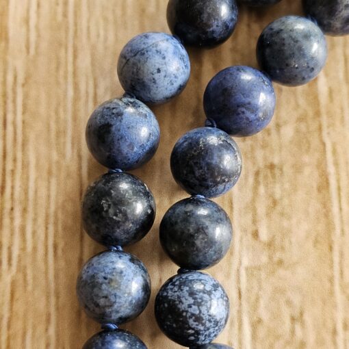 Dumortierit-Mala (2) mit Dumortierit-Donut und Armband – Bild 18