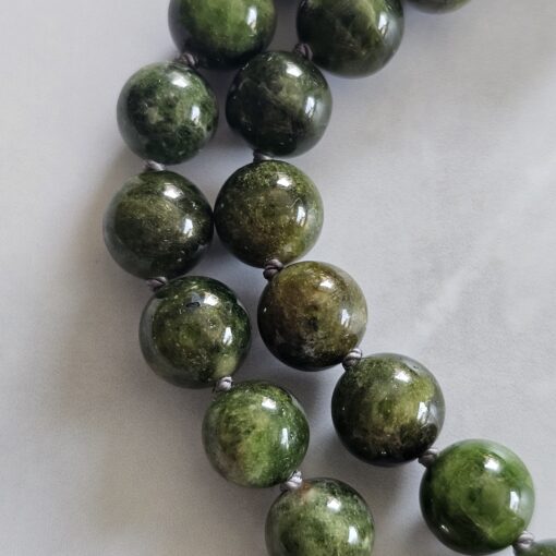 Chromdiopsid-Mala (2) mit Chromdiopsid-Donut – Bild 19