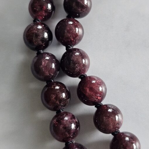 Granat-Mala (4) mit Granat-Donut – Bild 19
