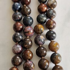 Alternative view of Pietersit-Mala (1) mit Pietersit-Anhänger (Freiform) und Armband