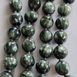 Alternative view of Seraphinit-Mala (2) mit Seraphinit-Anhänger (Oval)