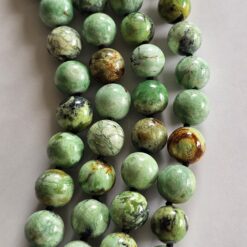 Alternative view of Variscit-Kupfer-Mala mit Variscit-Donut und Armband