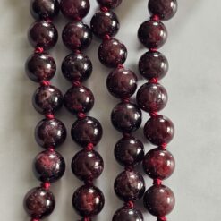 Alternative view of Granat-Mala (6) mit Eklogit-Anhänger (Tropfen)