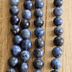 Alternative view of Dumortierit-Mala (2) mit Dumortierit-Donut und Armband