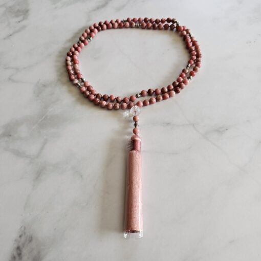 Thulit-Mala (3) mit Seidenquaste – Bild 3