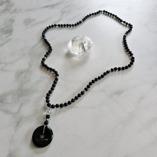 Anthophyllit-Mala mit einem Anthophyllit-Donut – Bild 4