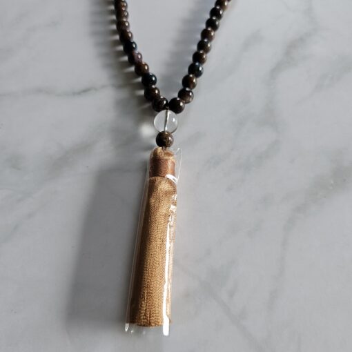 Pietersit-Mala (5) mit Seidenquaste – Bild 6