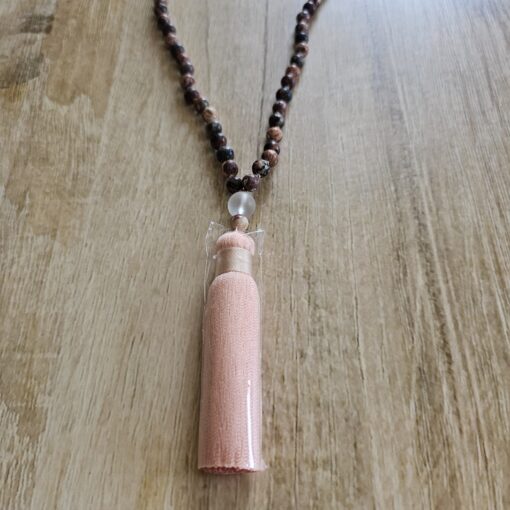 Meta-Rhyolith („Leopardenstein“) -Mala (2) mit Seidenquaste – Bild 6