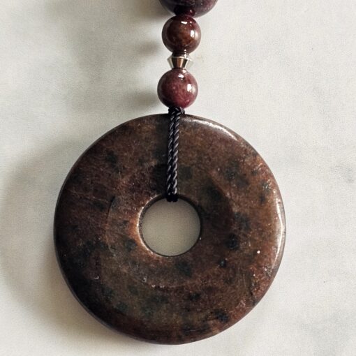 Granat-Mala (4) mit Granat-Donut – Bild 7